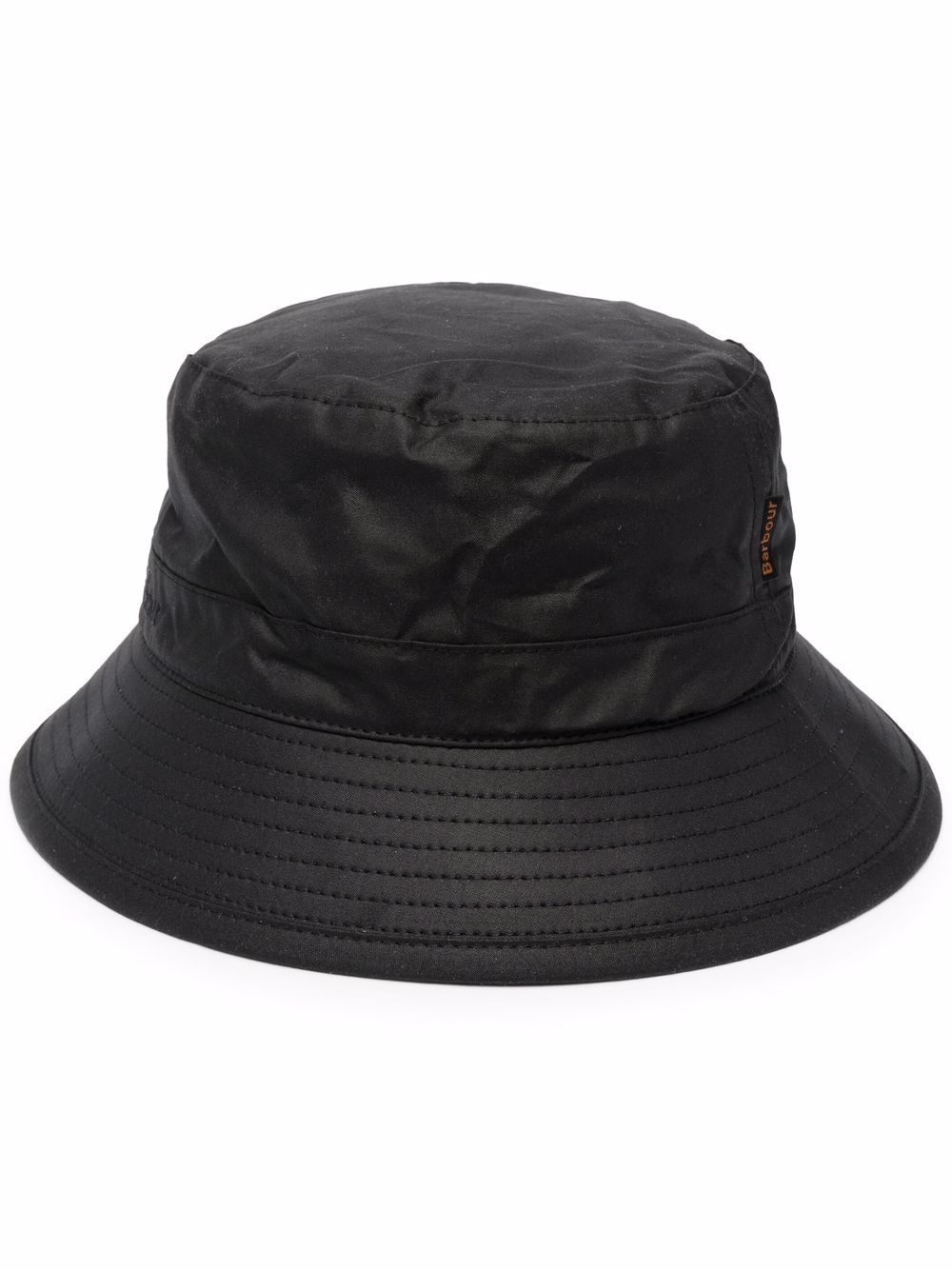 embroidered-logo bucket hat - 1