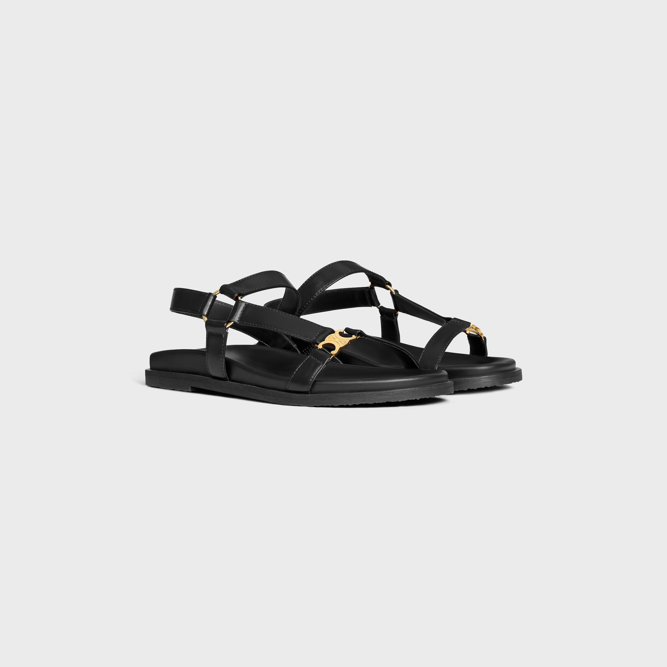 CELINE MAUD SANDAL WITH TRIOMPHE IN CALFSKIN - 2