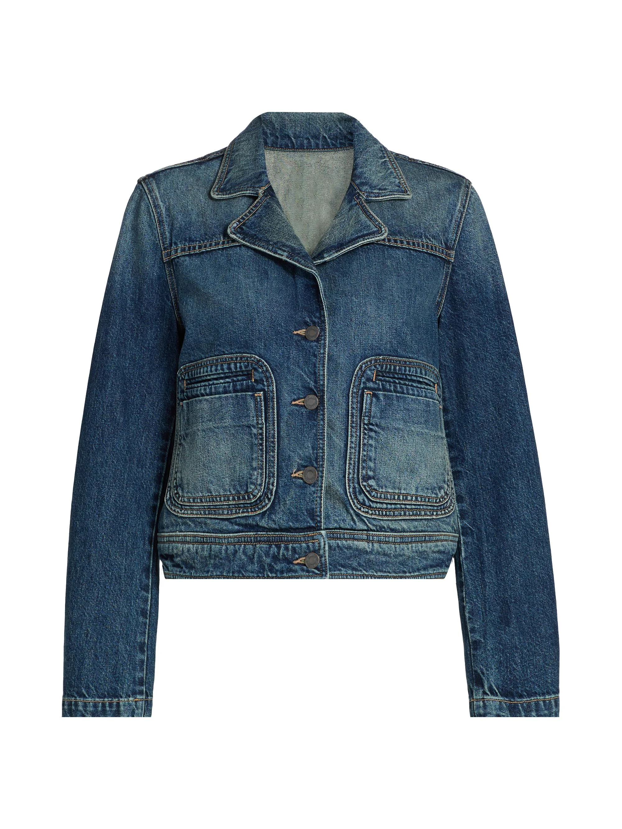Women's Georgy Denim Jacket - Simon Wash - 1