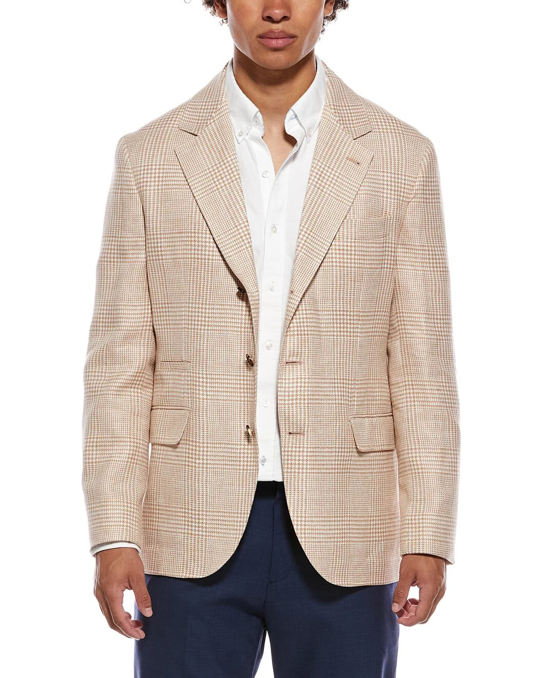 Brunello Cucinelli Linen & Wool-Blend Blazer - 1