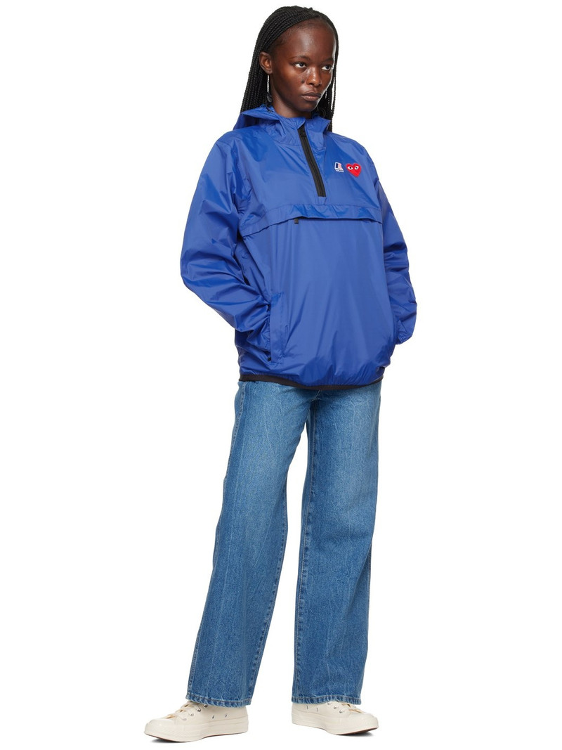 Comme des Garçons PLAY Blue K-Way Edition Leon Jacket outlook