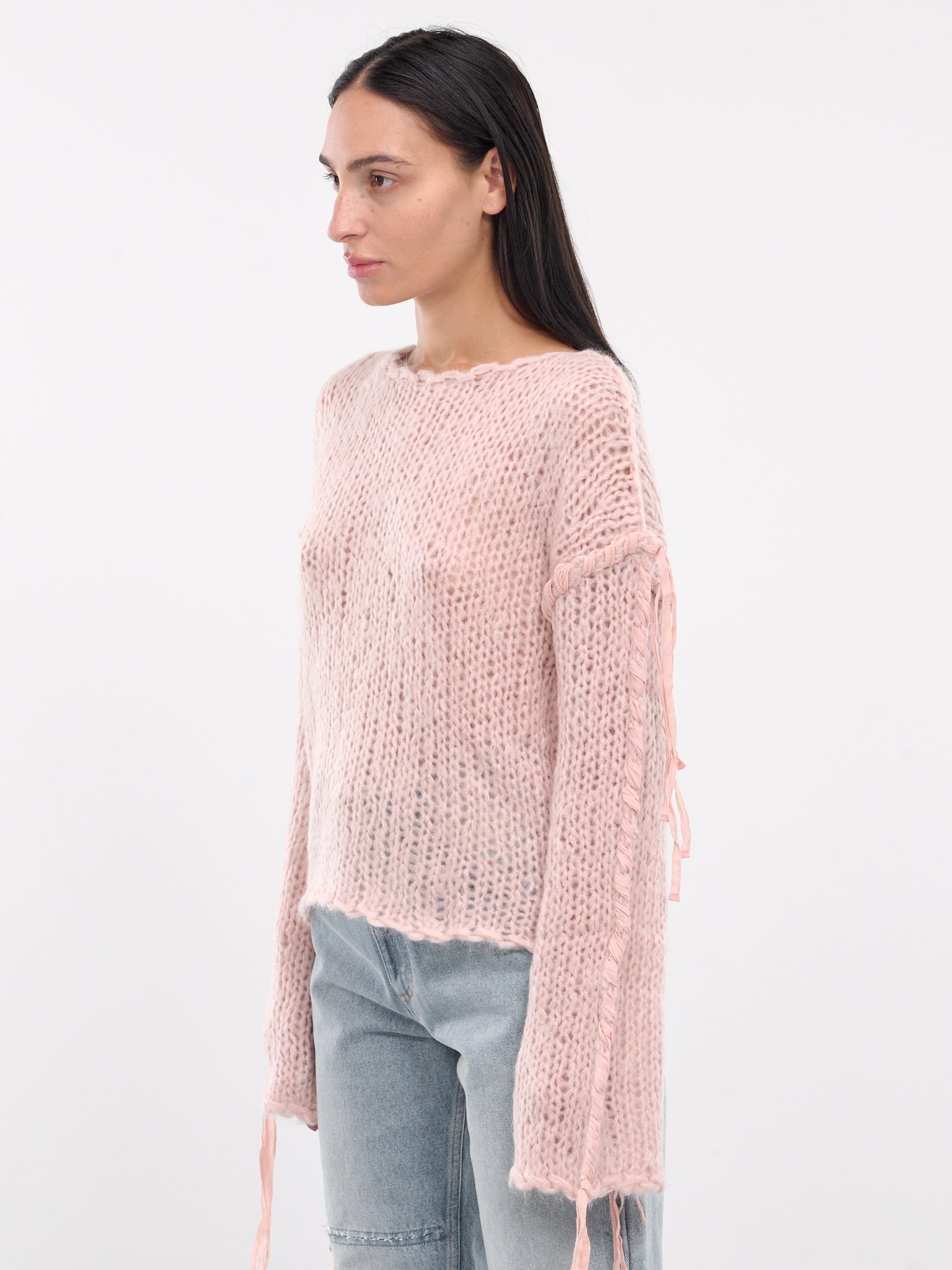 Lacing Knit Jumper - 2