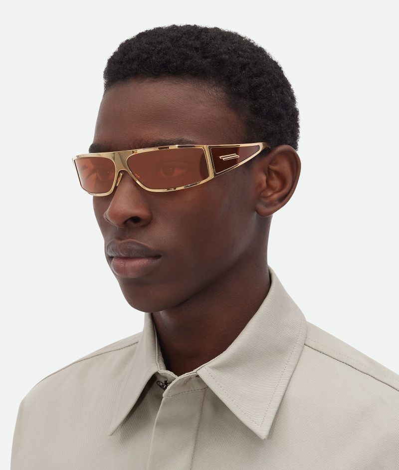Bottega Veneta Bangle Wraparound Sunglasses outlook