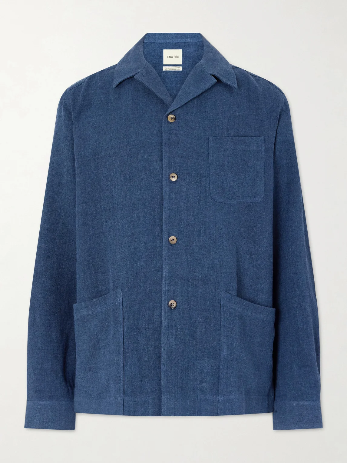 Linen and Wool-Blend Jacket - 1