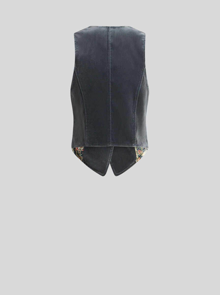 VELVET WAISTCOAT - 4