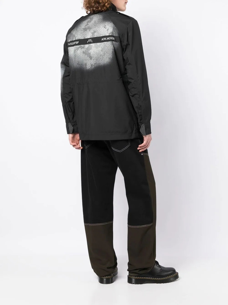 printed-panel jacket 7