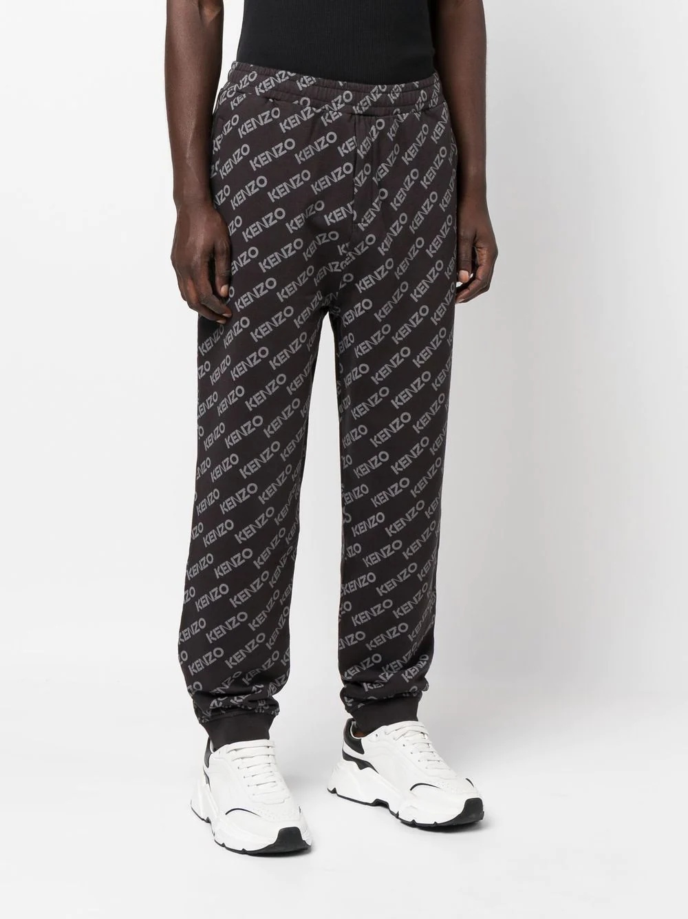 logo-print track pants - 3