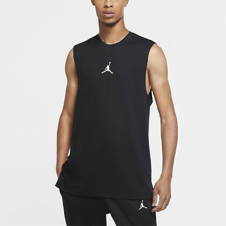 Air Jordan Quick Dry Basketball Training Sports Vest Black CU1025-010 - 3