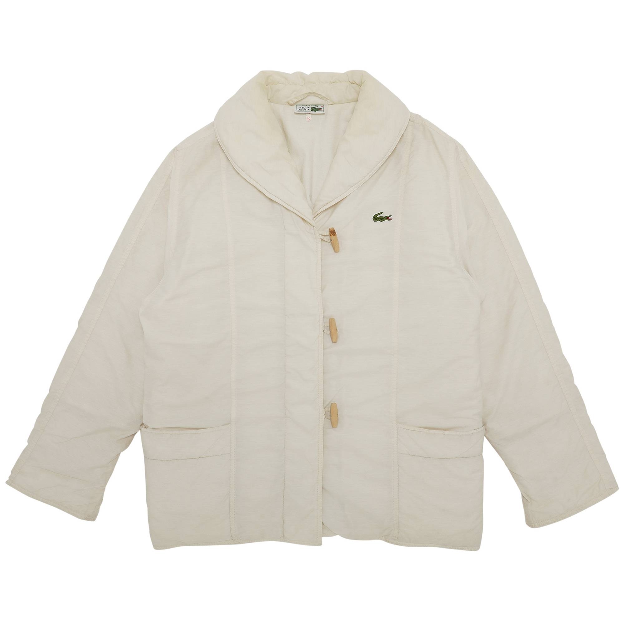 Lacoste Toggle Puffer Jacket 'White' - 1