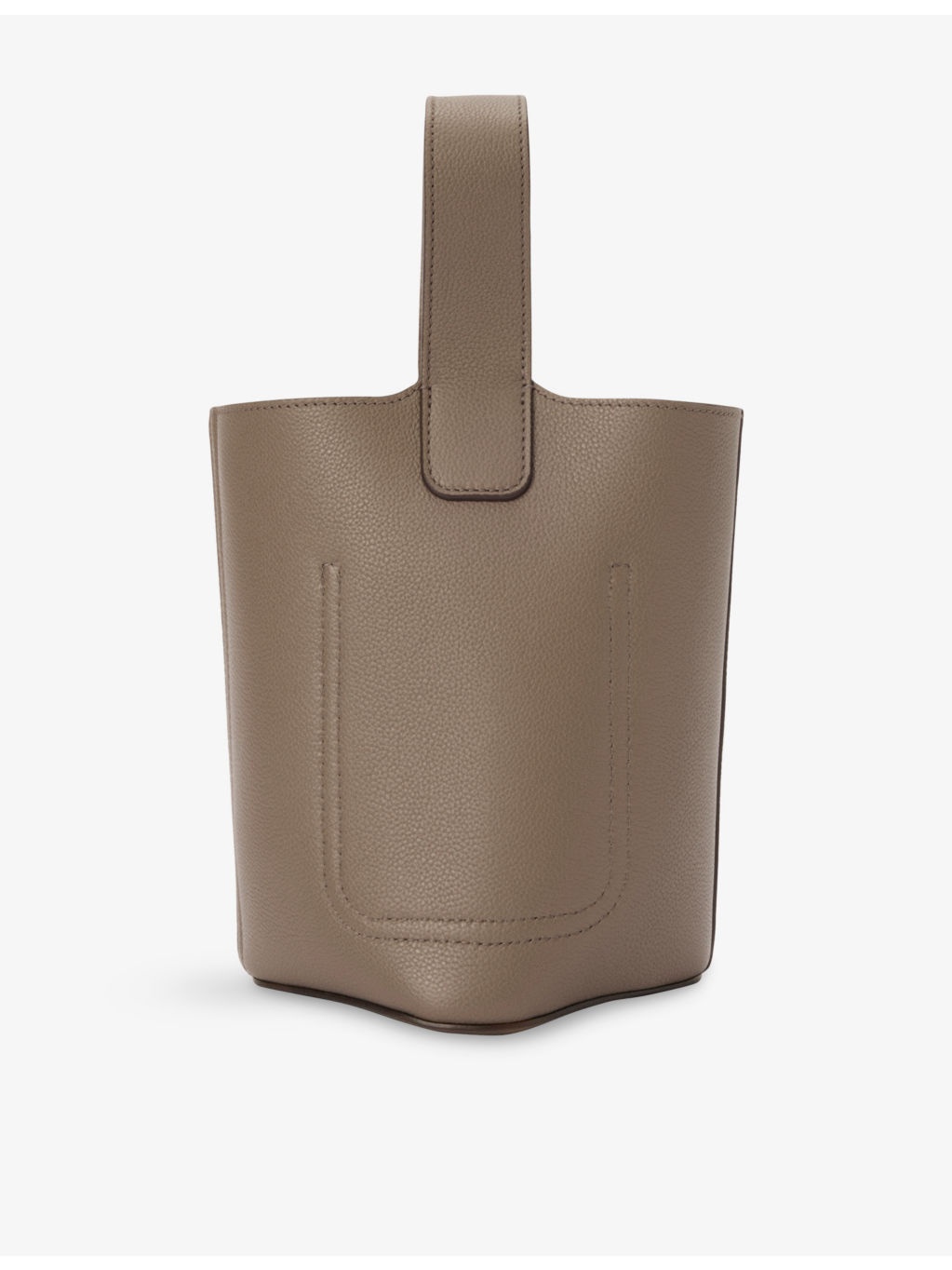 Pebble Mini Leather Bucket Bag - 5