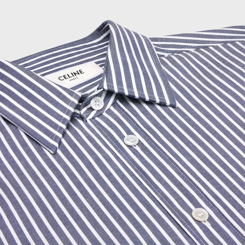 loose shirt in striped cotton 3