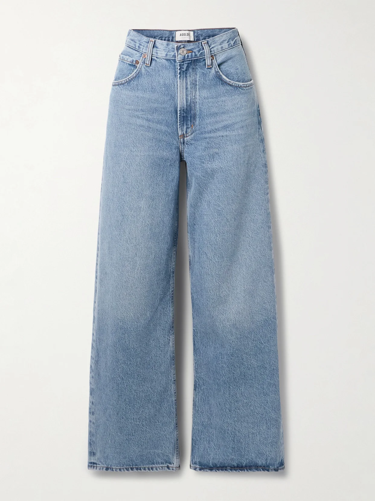 Low Curve Mid-rise Straight-leg Jeans - 1