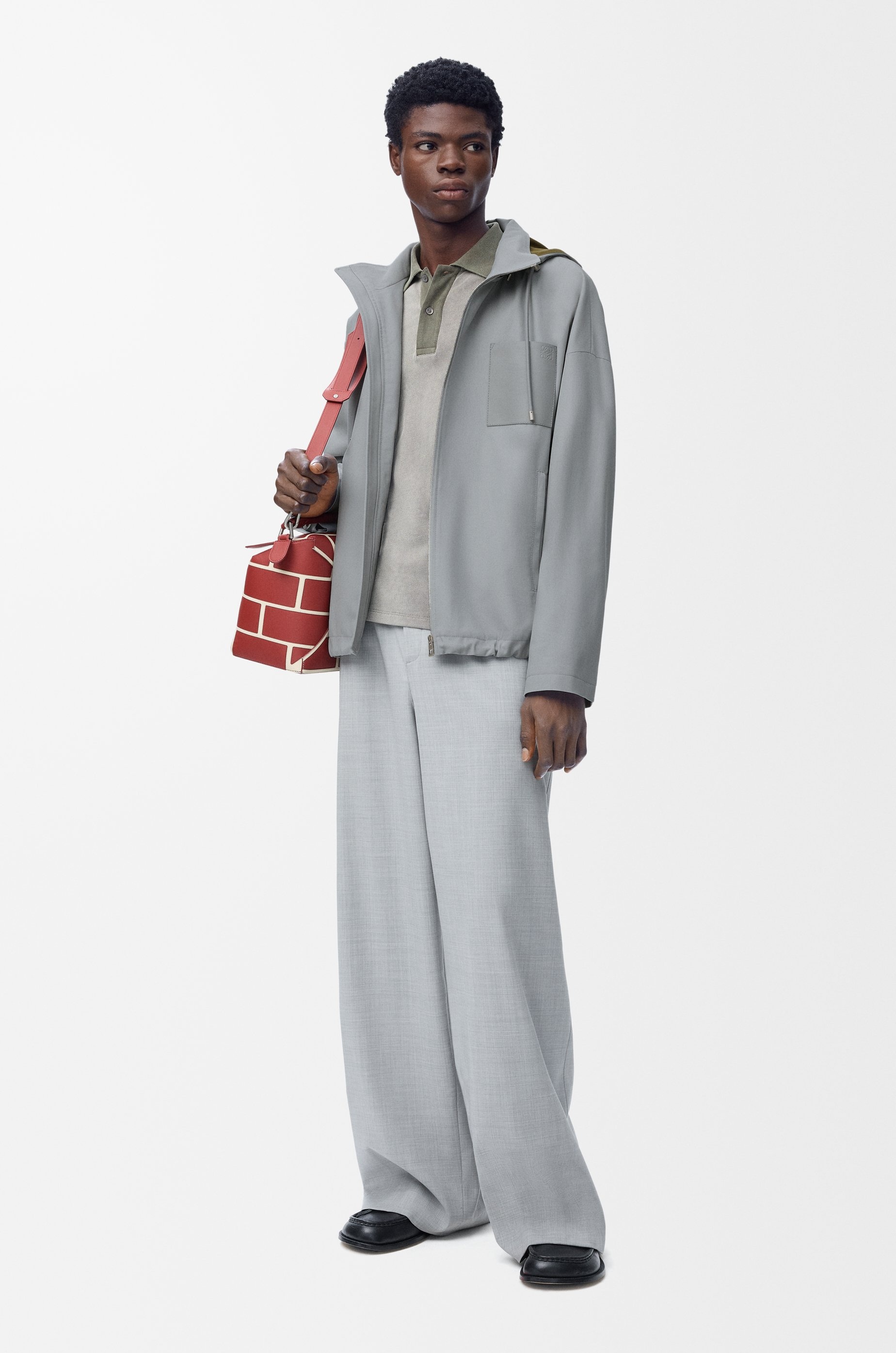 Hooded jacket in cotton - 2
