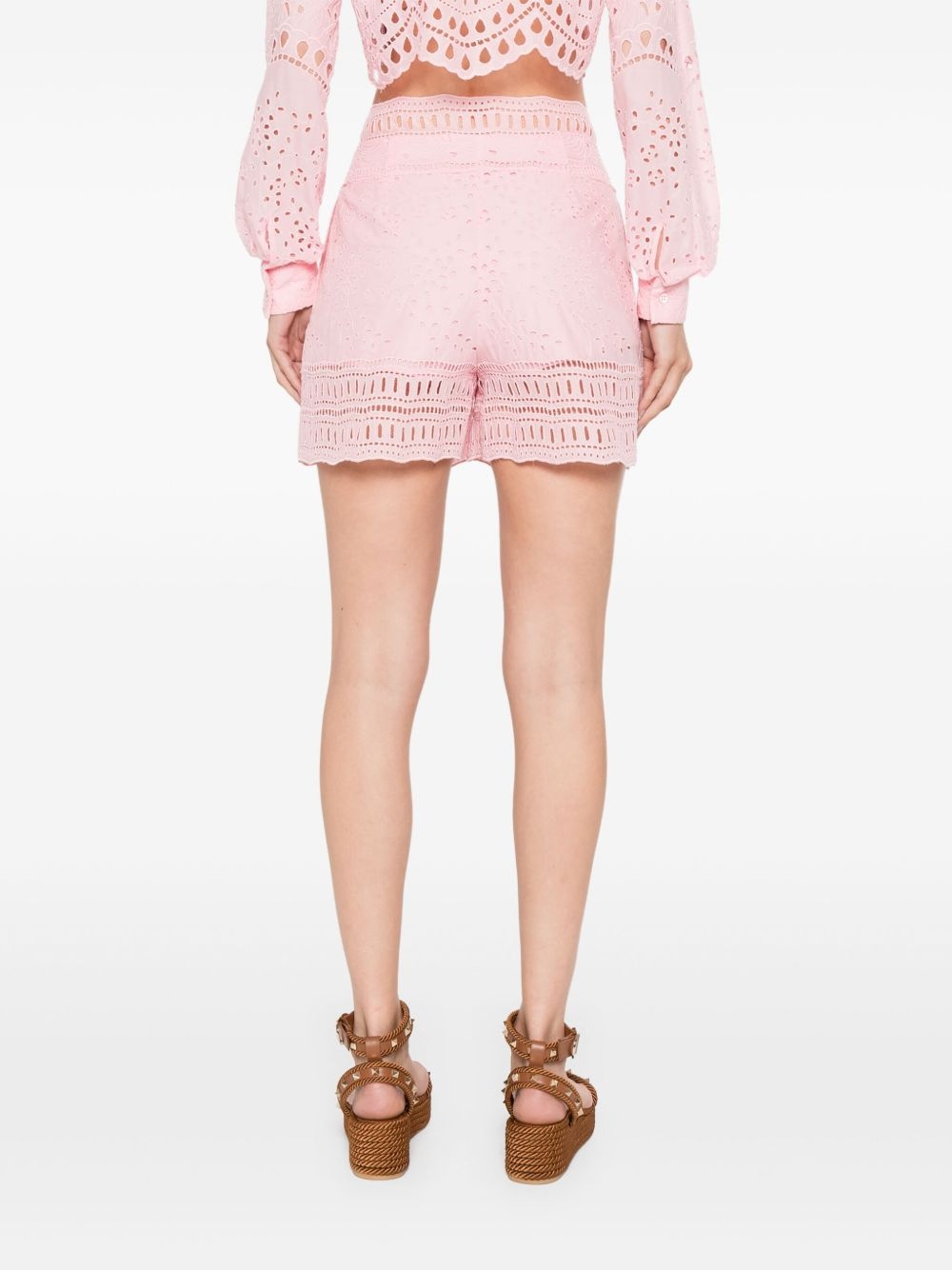 Ermanno Scervino - Ermanno Scervino Shorts Pink - 2