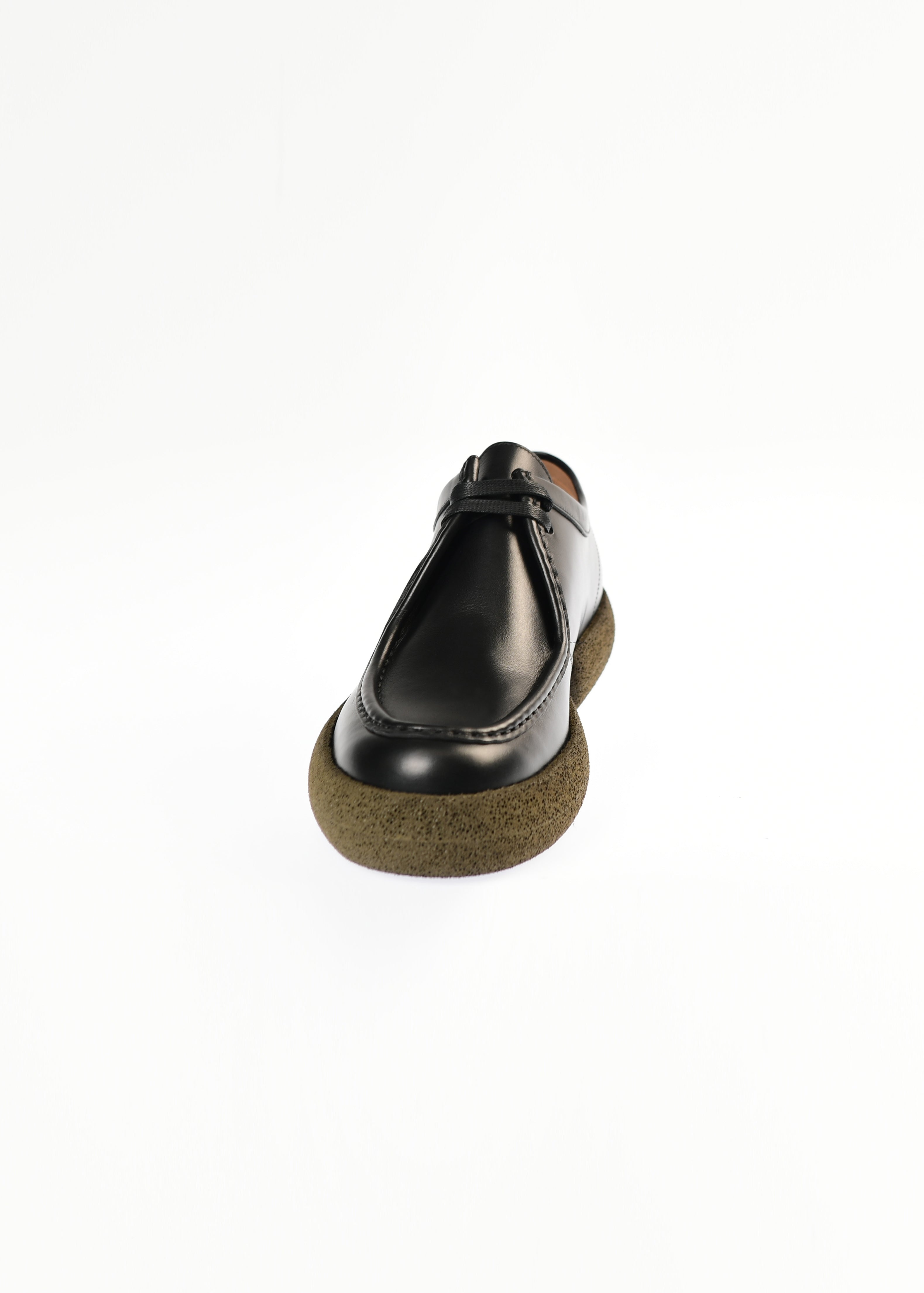 LEATHER DERBY SHOES - 3