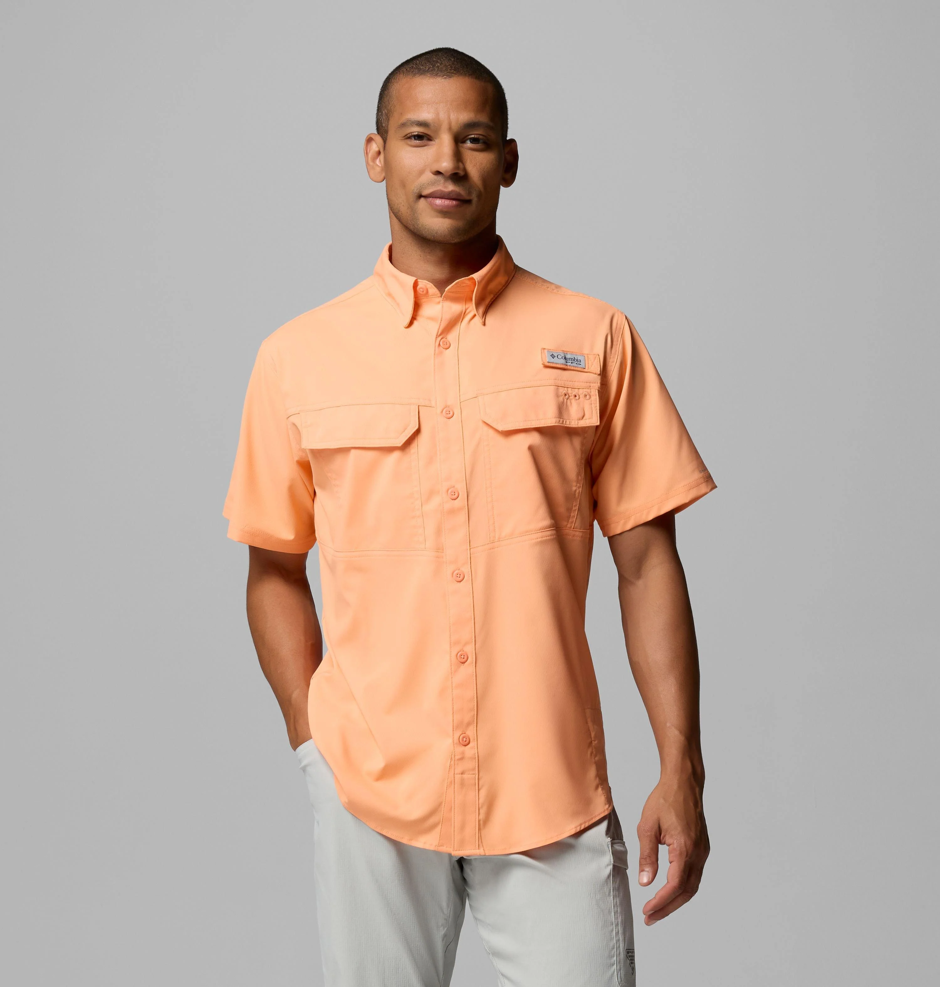 Men's PFG Skiff Guide II Short Sleeve Shirt - 1