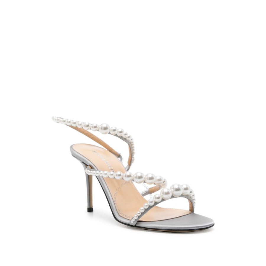 Mach & Mach Sirene Strappy Pearl Sandals - 2