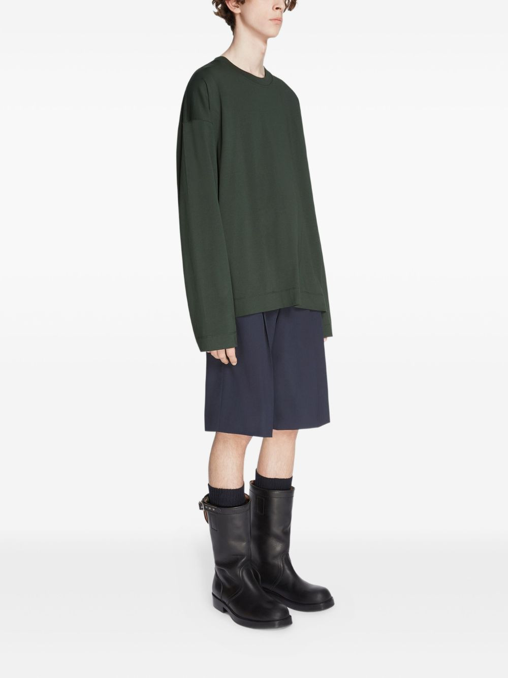 cotton long sleeve t-shirt - 3