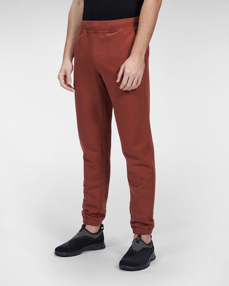 C.P. Company Diagonal Raised Fleece Logo Sweatpants outlook