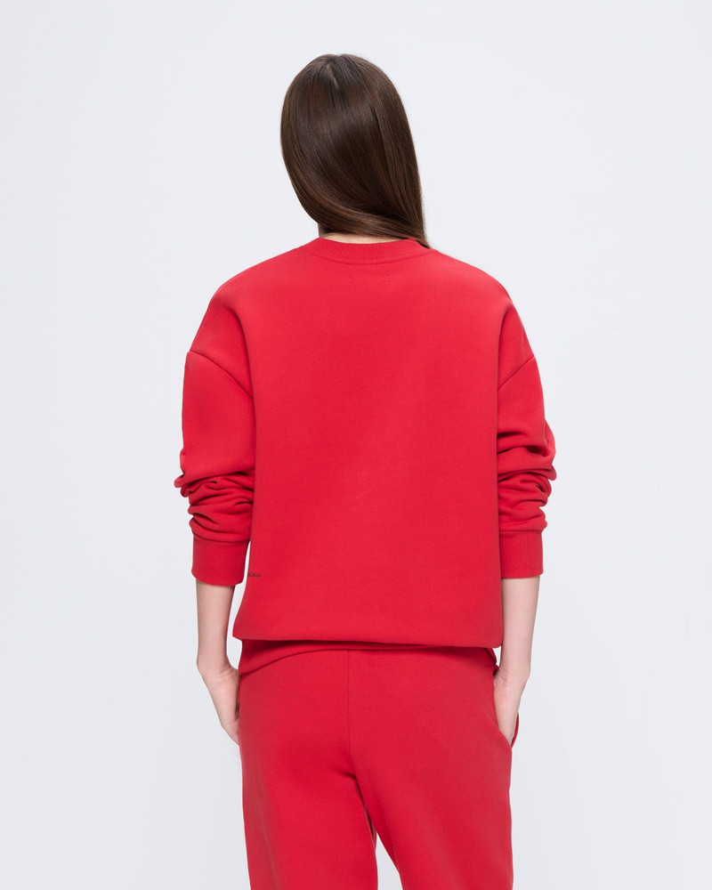 Womens 365 Heavyweight Sweatshirt - Goji Red 5