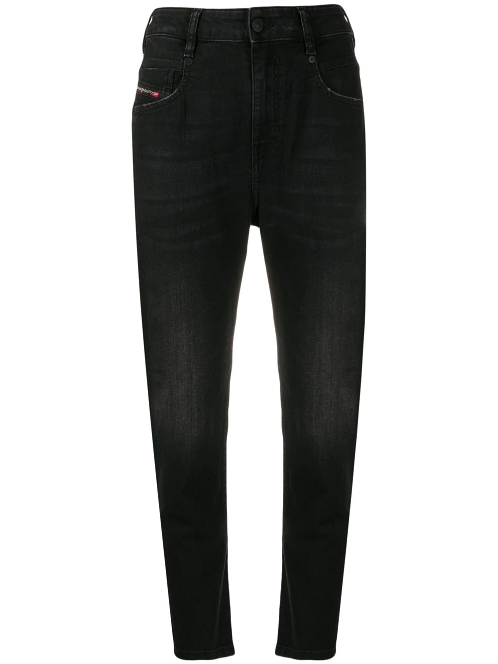 high-waist skinny jeans - 1