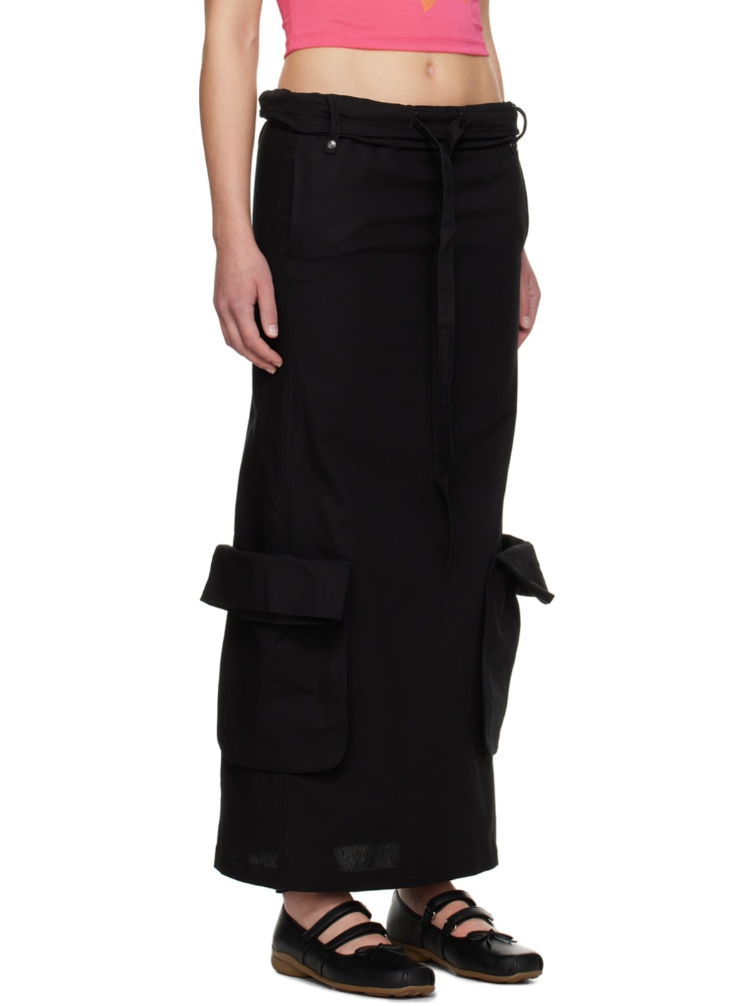 SSENSE Exclusive Black Maxi Skirt - 2