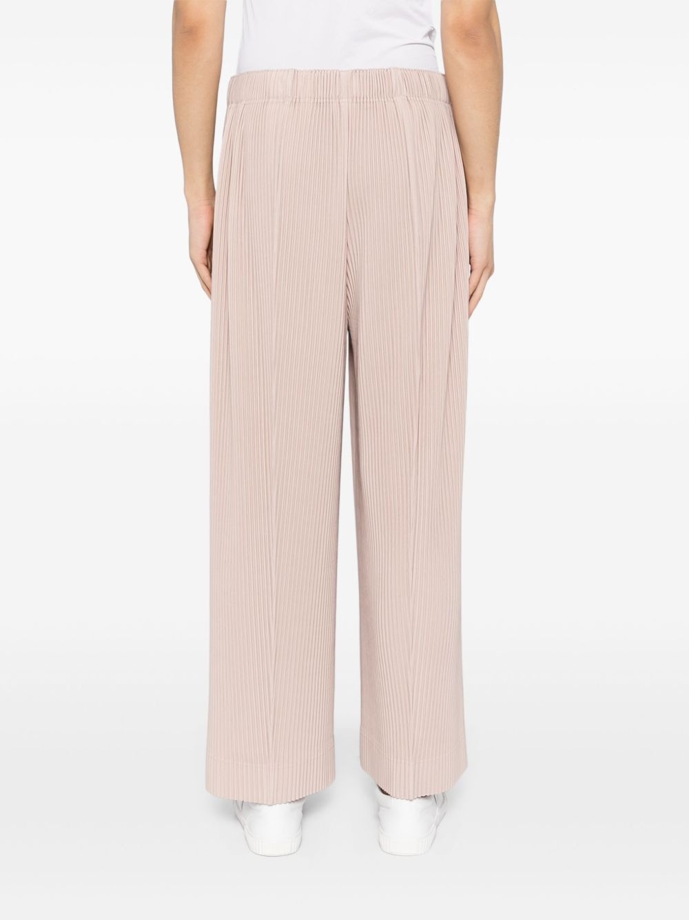 pleated cropped trousers - 4