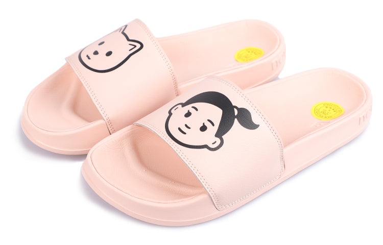 (WMNS) New Balance x Noritake 200 Slides 'Pink' SWF200NP - 3