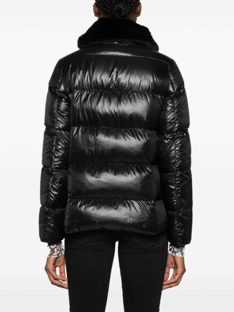 faux-fur collar puffer jacket 4