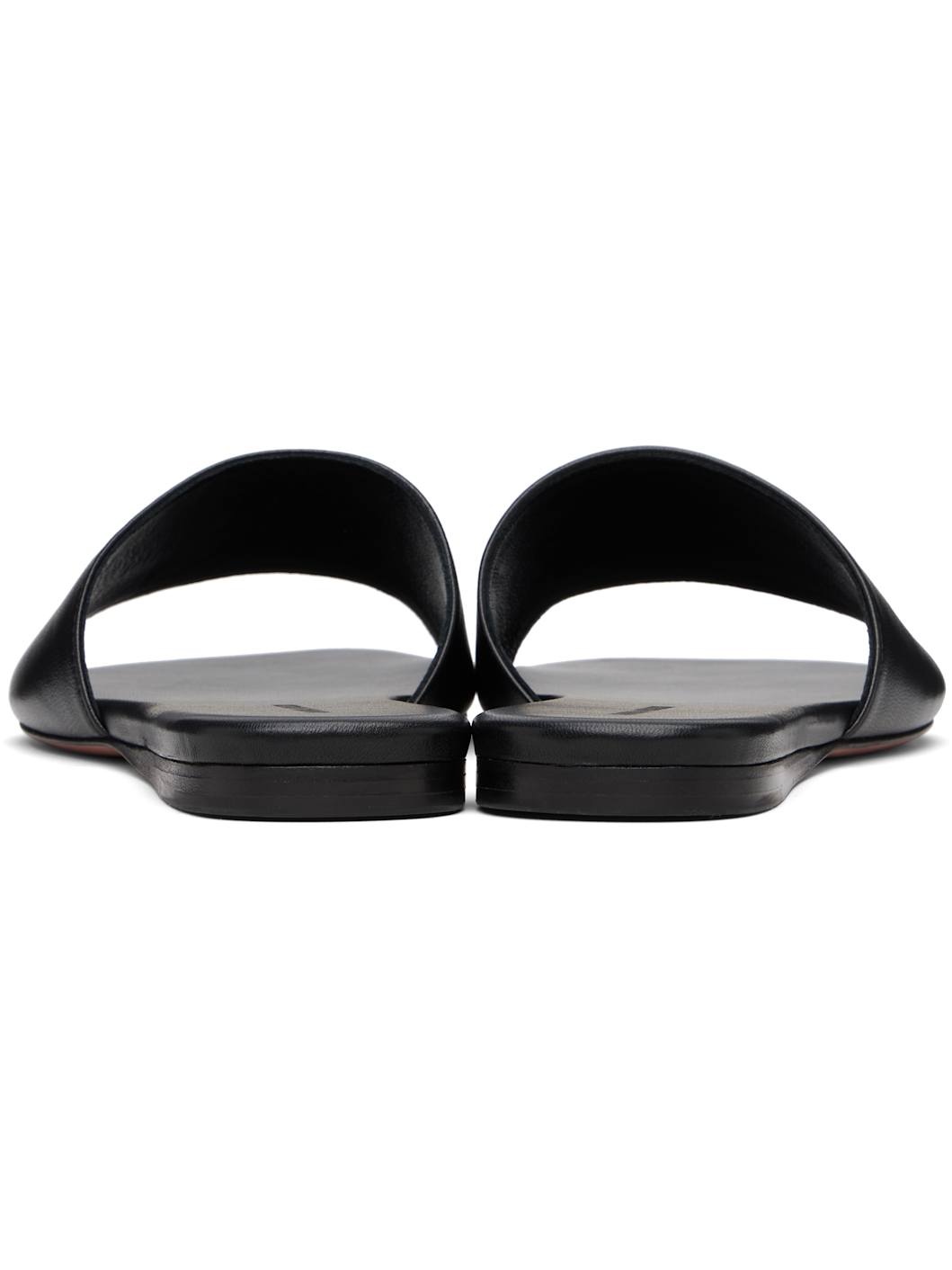 Black Bianca Sandals - 2