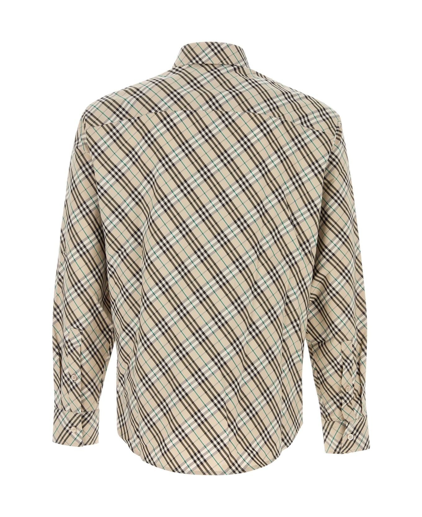 Long Sleeved Check Pattern Shirt - 2