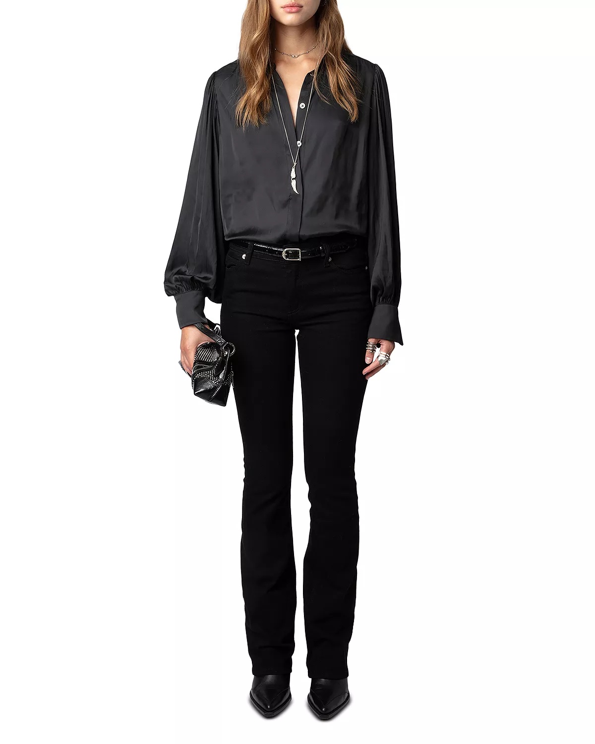 Trenta Satin Shirt - 2