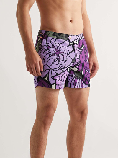 TOM FORD Mid-Length Floral-Print Swim Shorts outlook