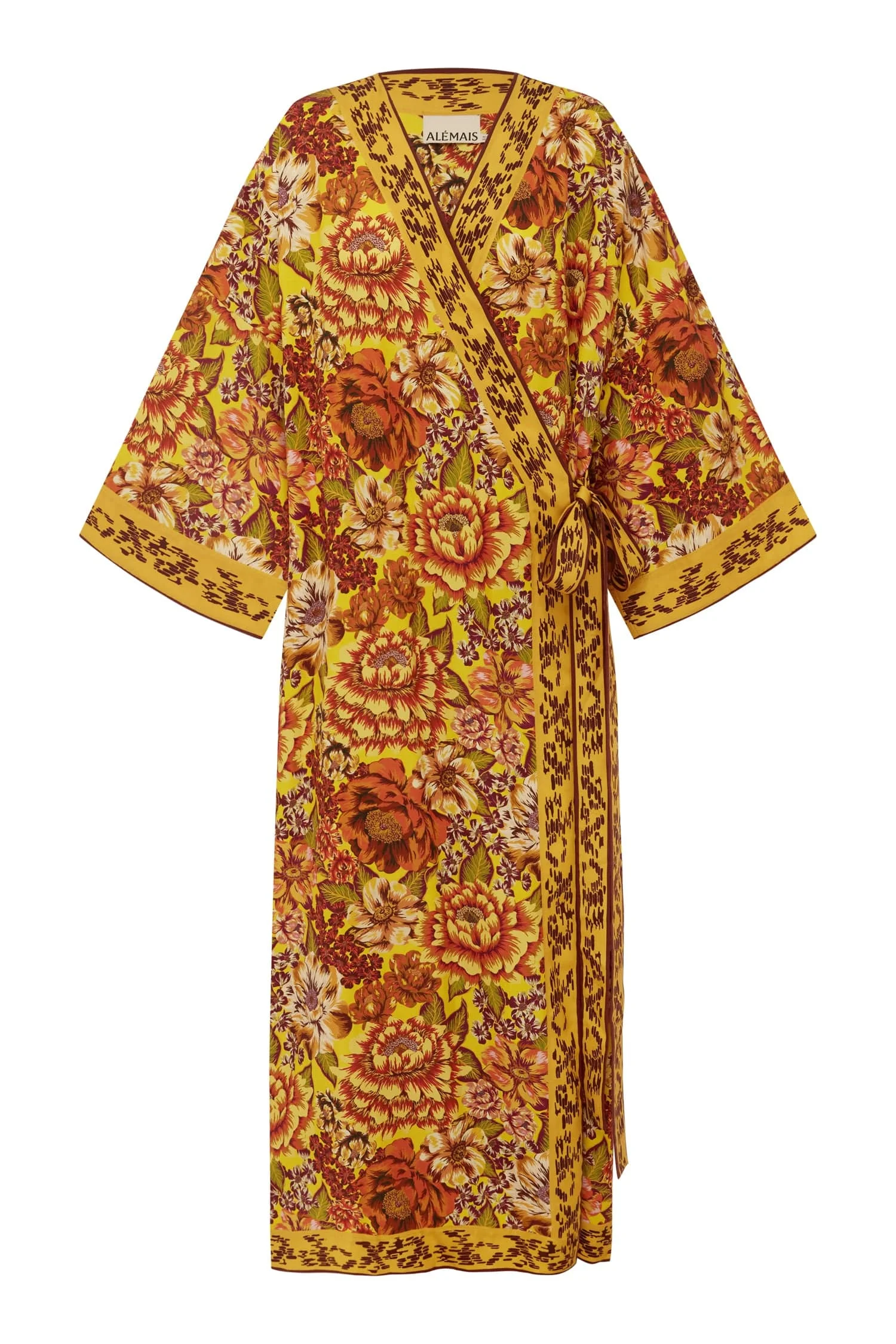 Heatwave Wrap Midi Dress - 1