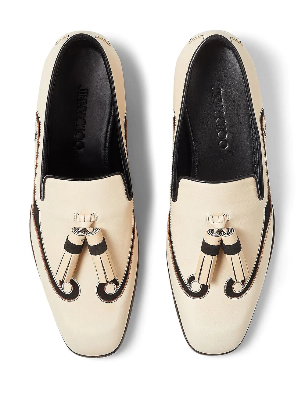 Foxley embroidered loafers - 4