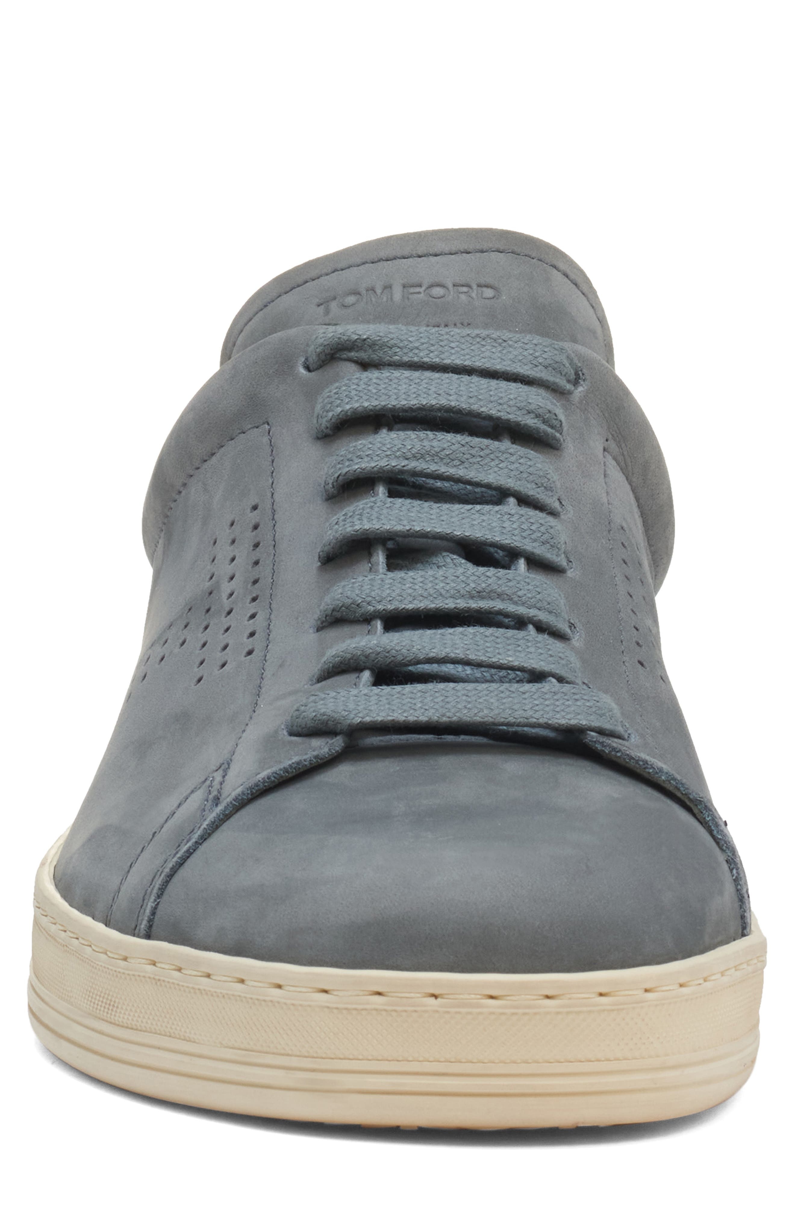 TOM FORD Warwick Sneaker in 3Lw33 Lead Blue/Cream at Nordstrom - 4