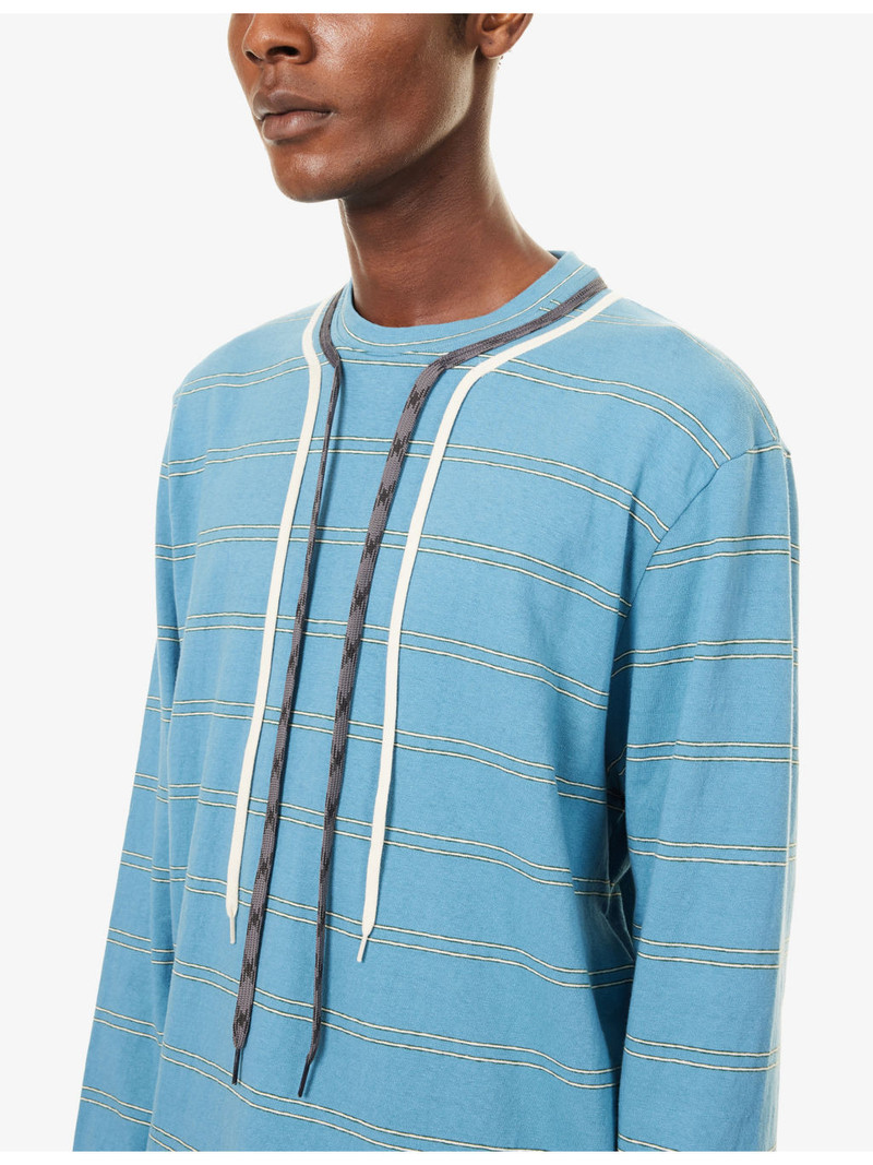 Trek Lace Long-Sleeve Cotton-Jersey T-Shirt 5