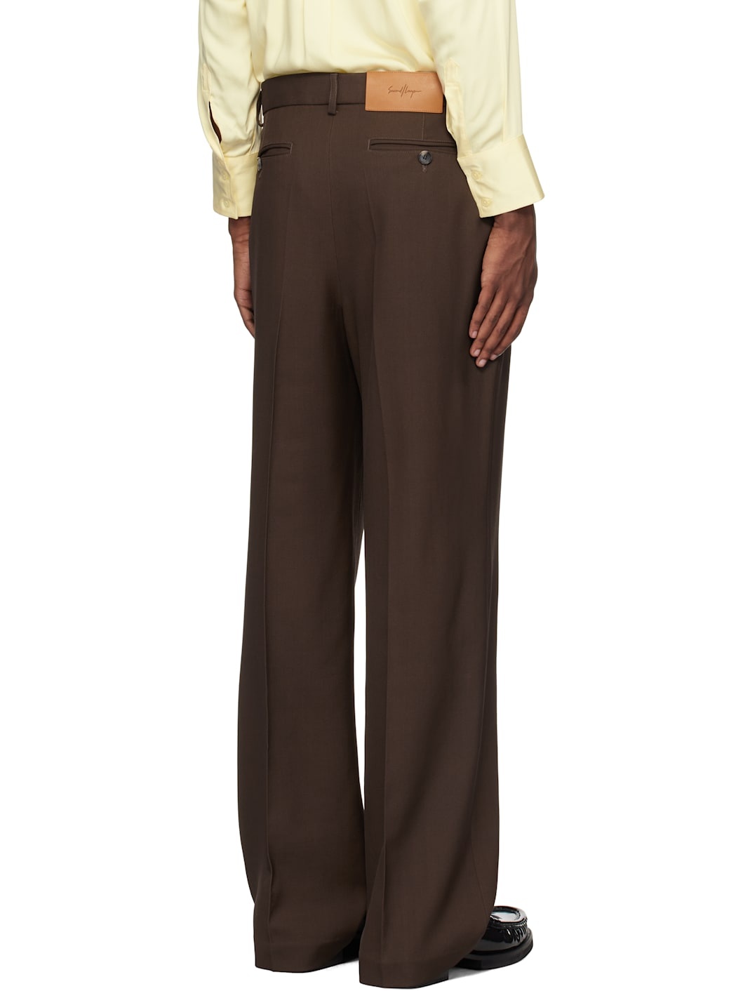 Brown Relaxed Primo Trousers - 3