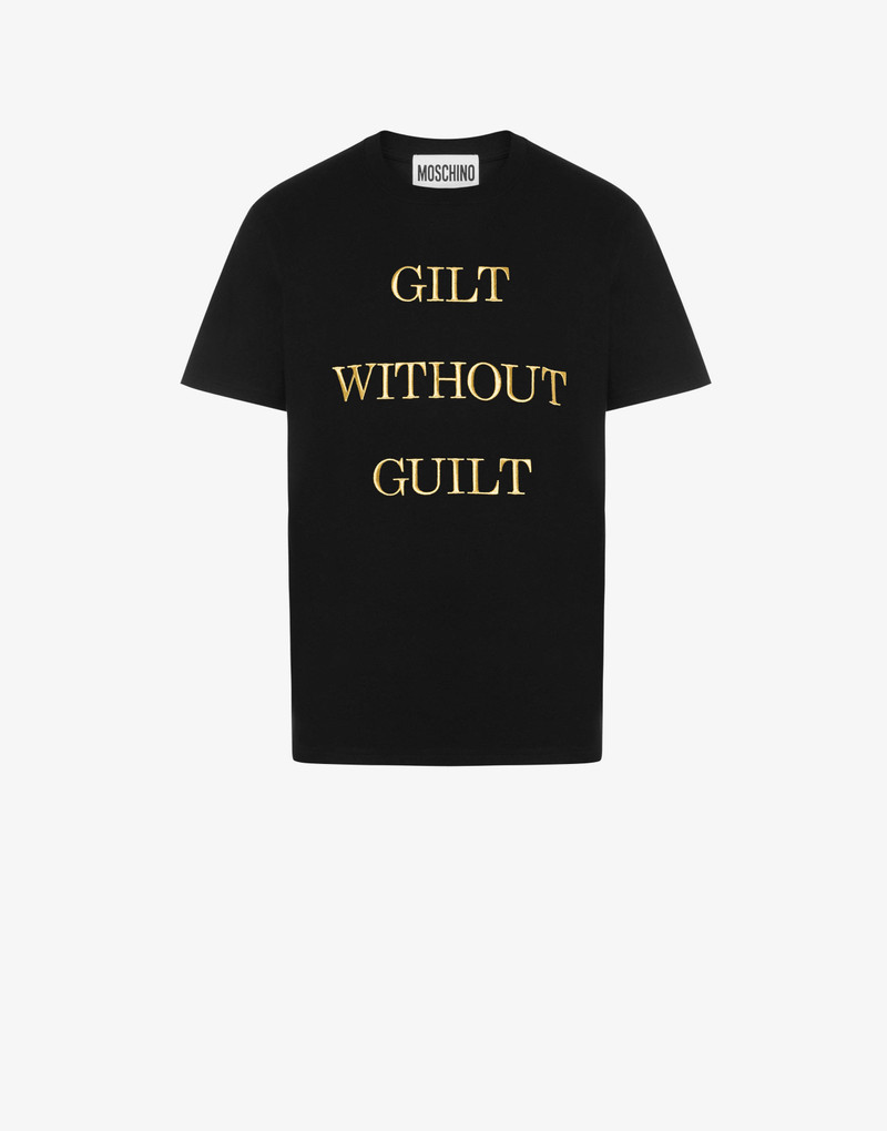 GILT WITHOUT GUILT JERSEY T-SHIRT - 1