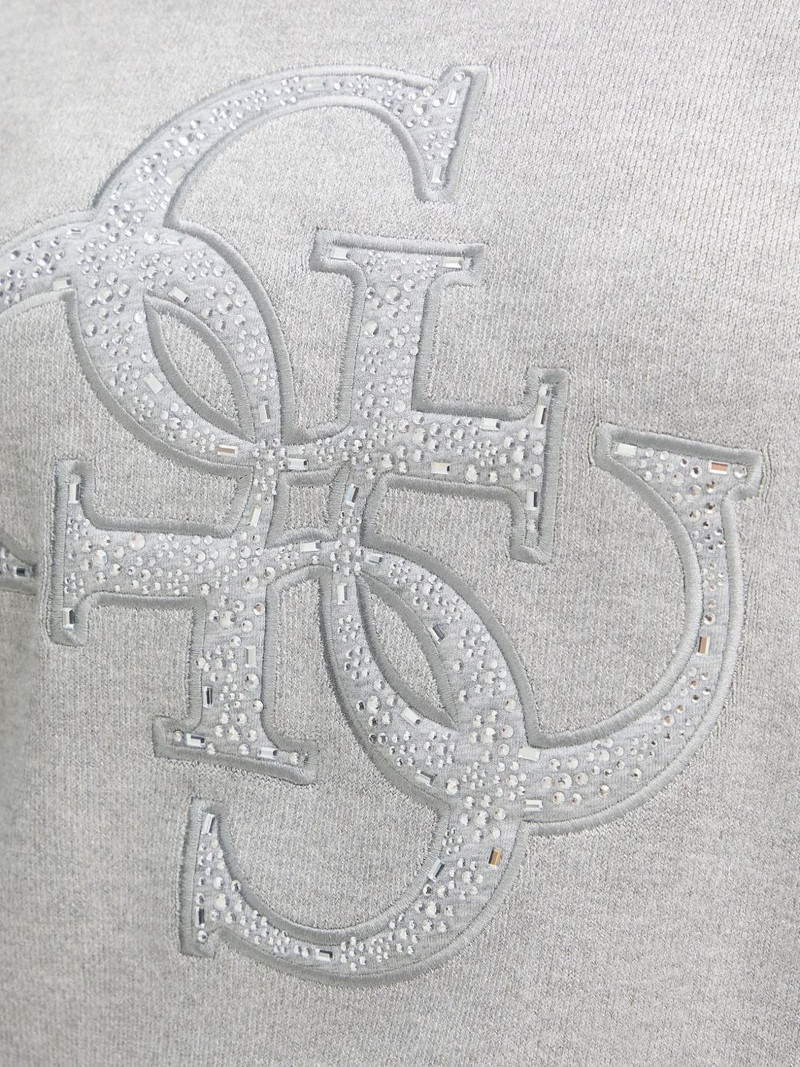 Studded logo-detail sweater 5