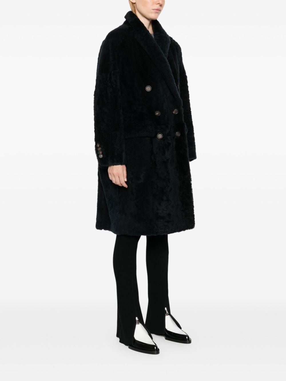double-breasted coat - 3