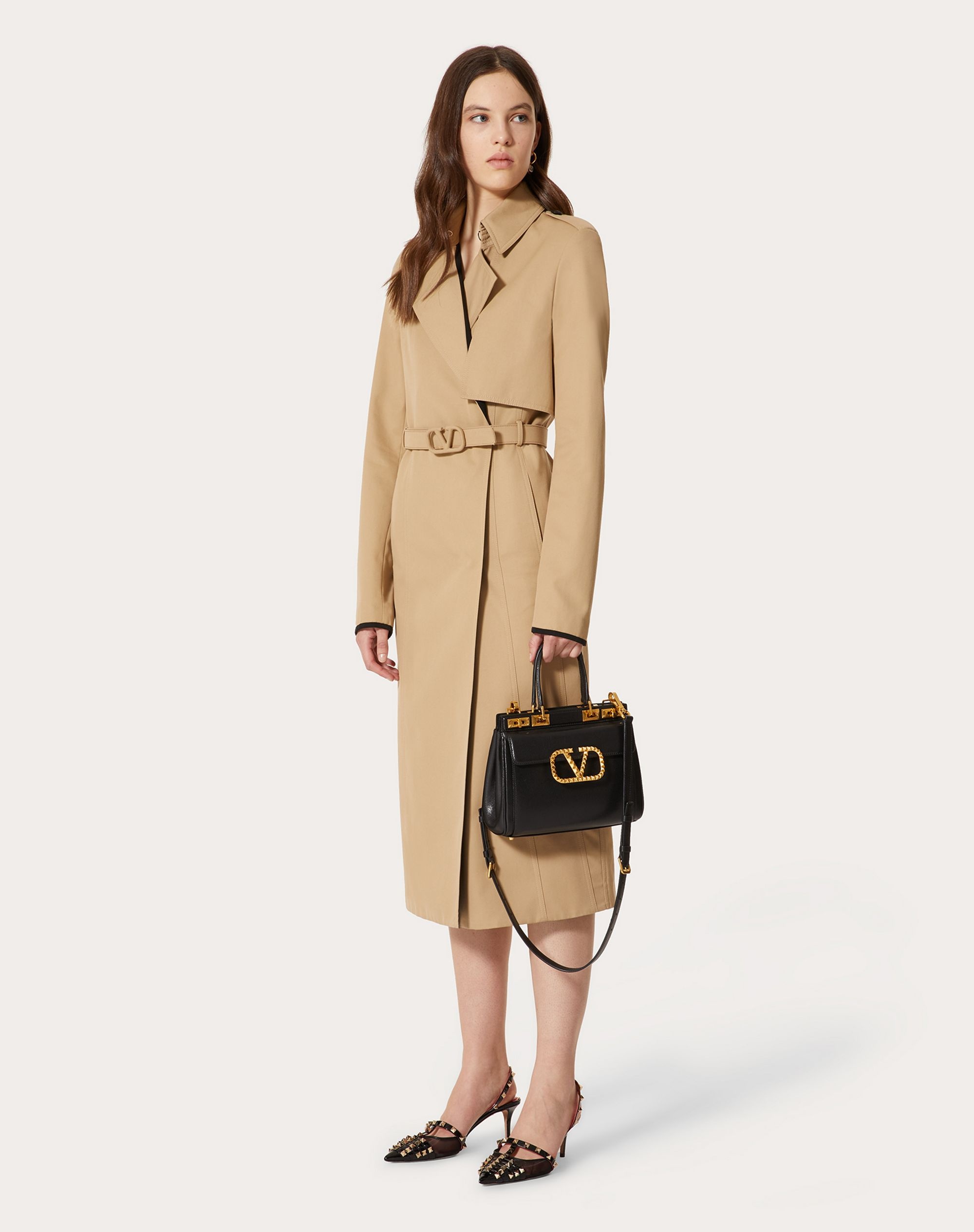 GABARDINE TRENCH COAT - 2