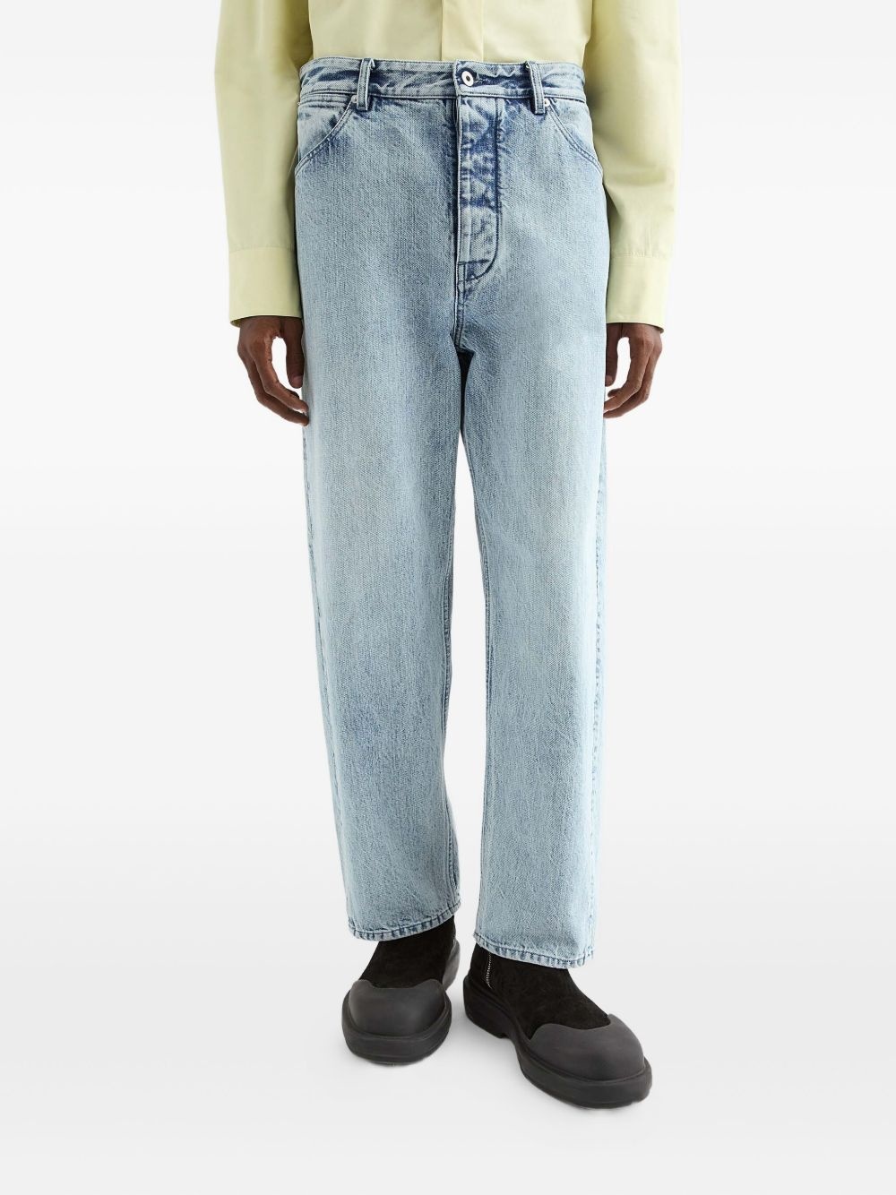logo-patch jeans - 3