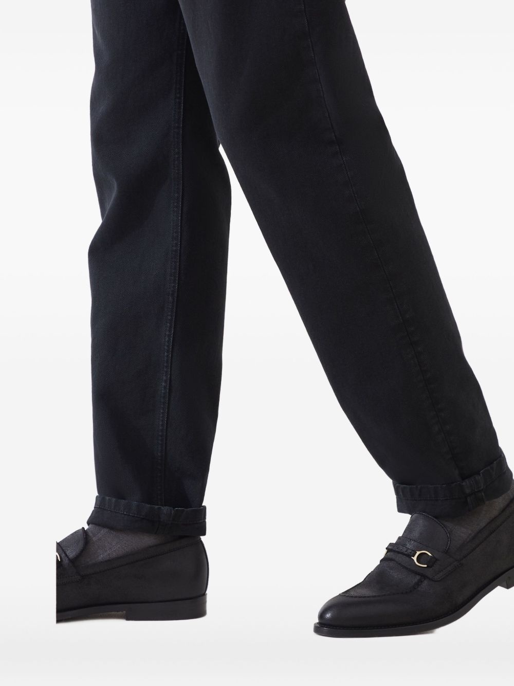 leather Penny loafers - 5