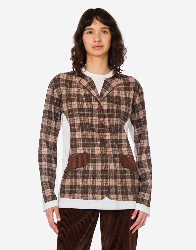 Moschino PRINTED ORGANIC COTTON JERSEY T-SHIRT outlook