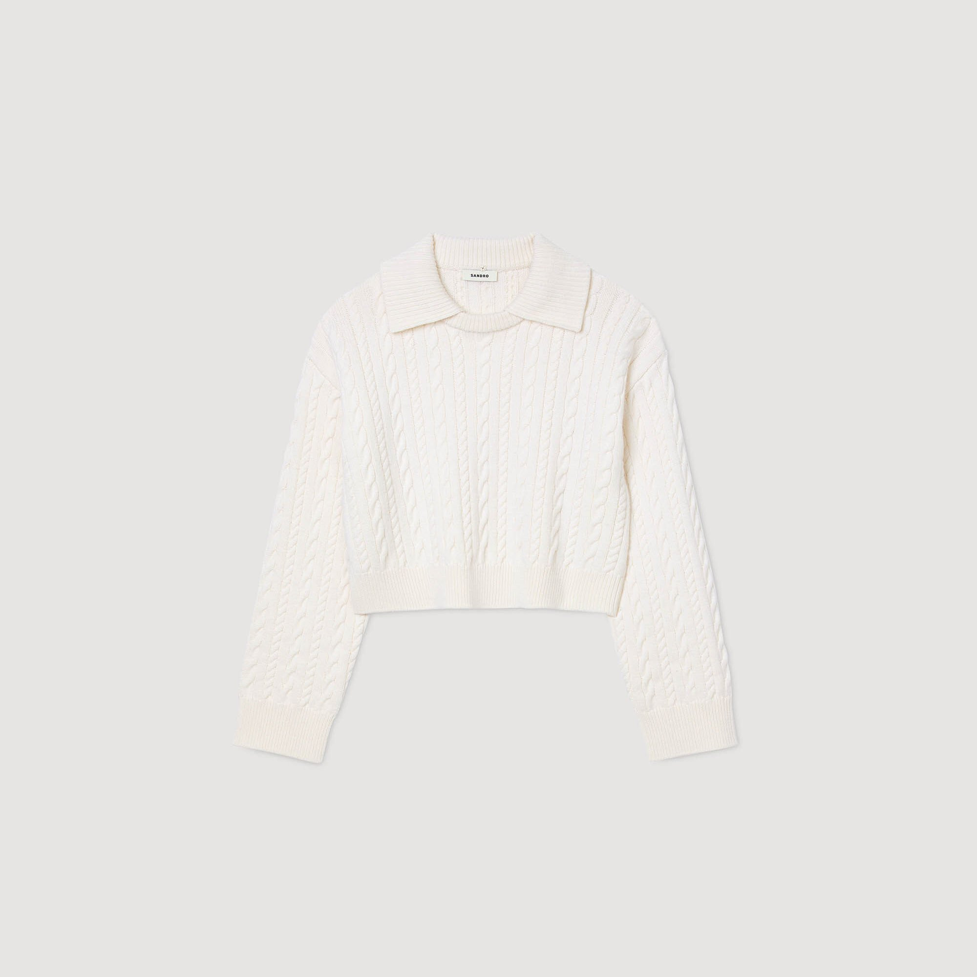 SAILOR-NECK SWEATER - 7