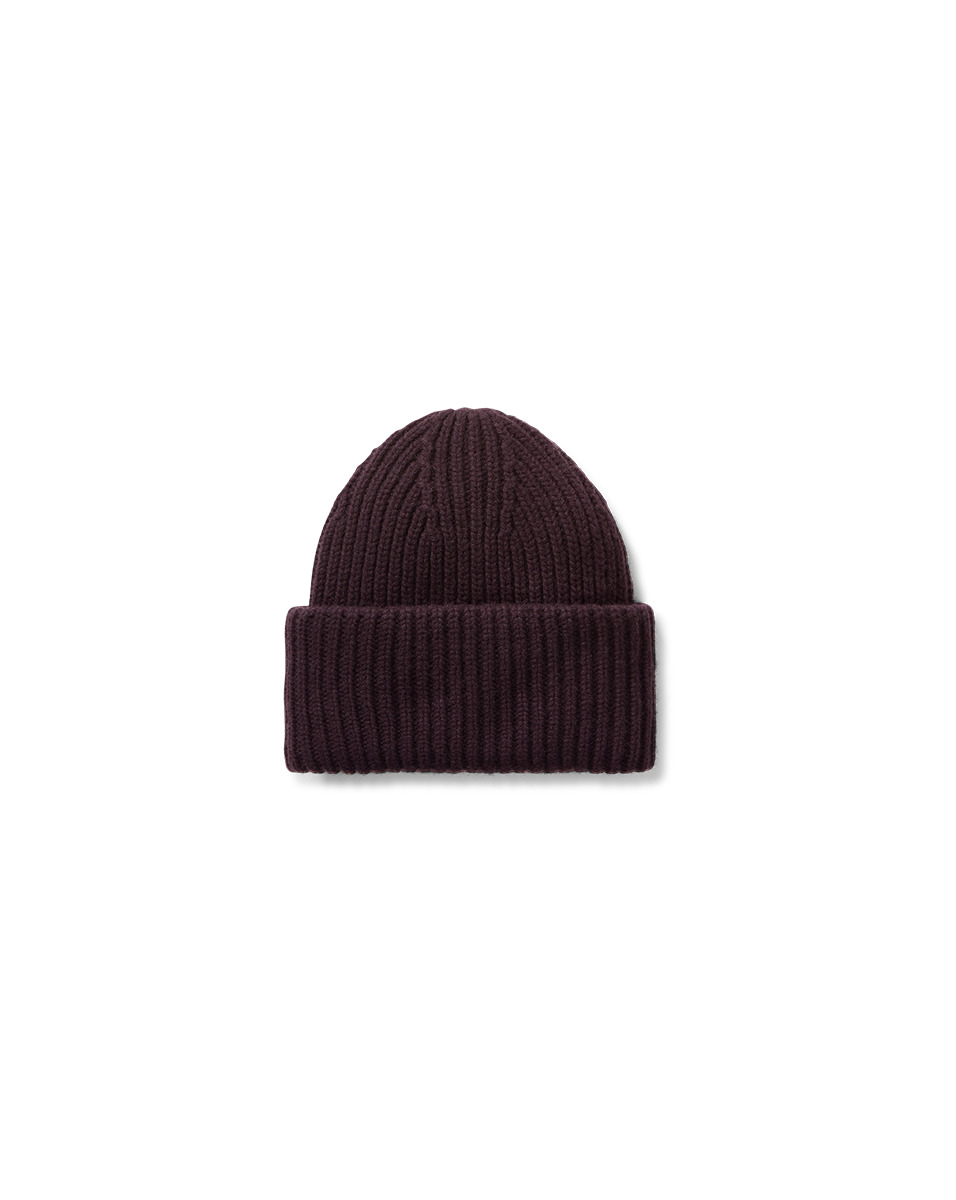CASHMERE FOLDOVER BEANIE - 5