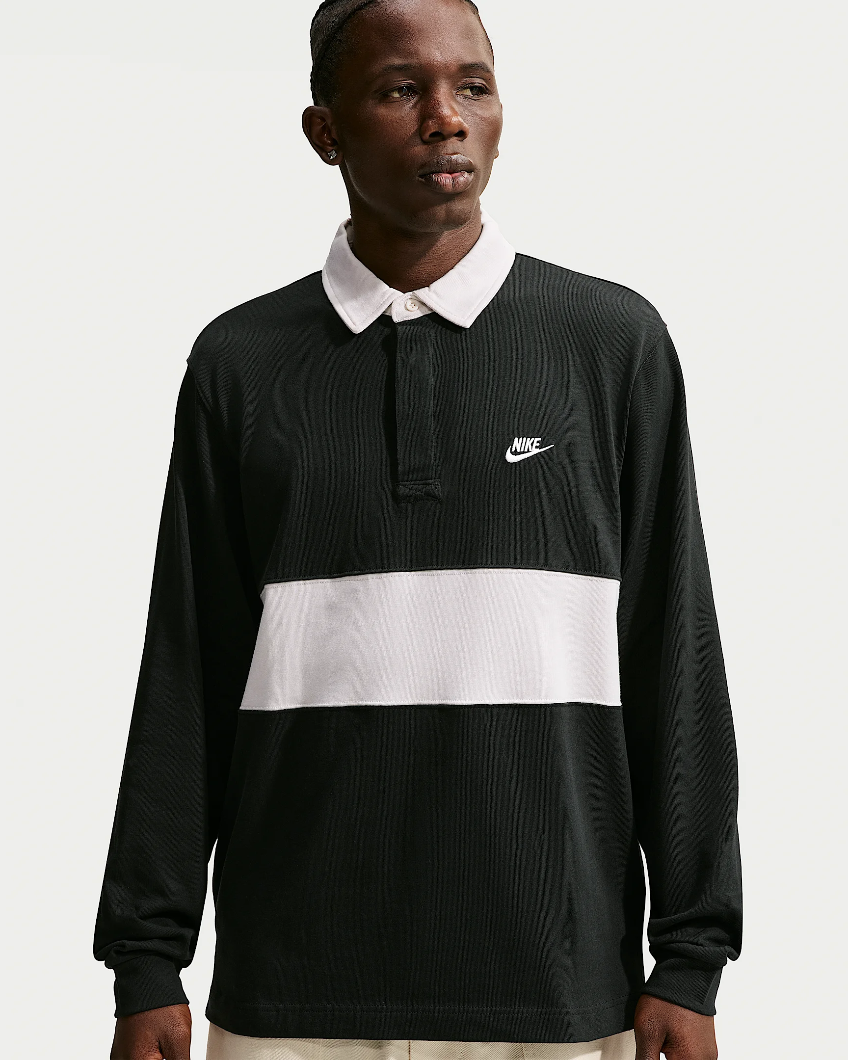 Nike Sportswear Club Men's Long-Sleeve Rugby Top - 1