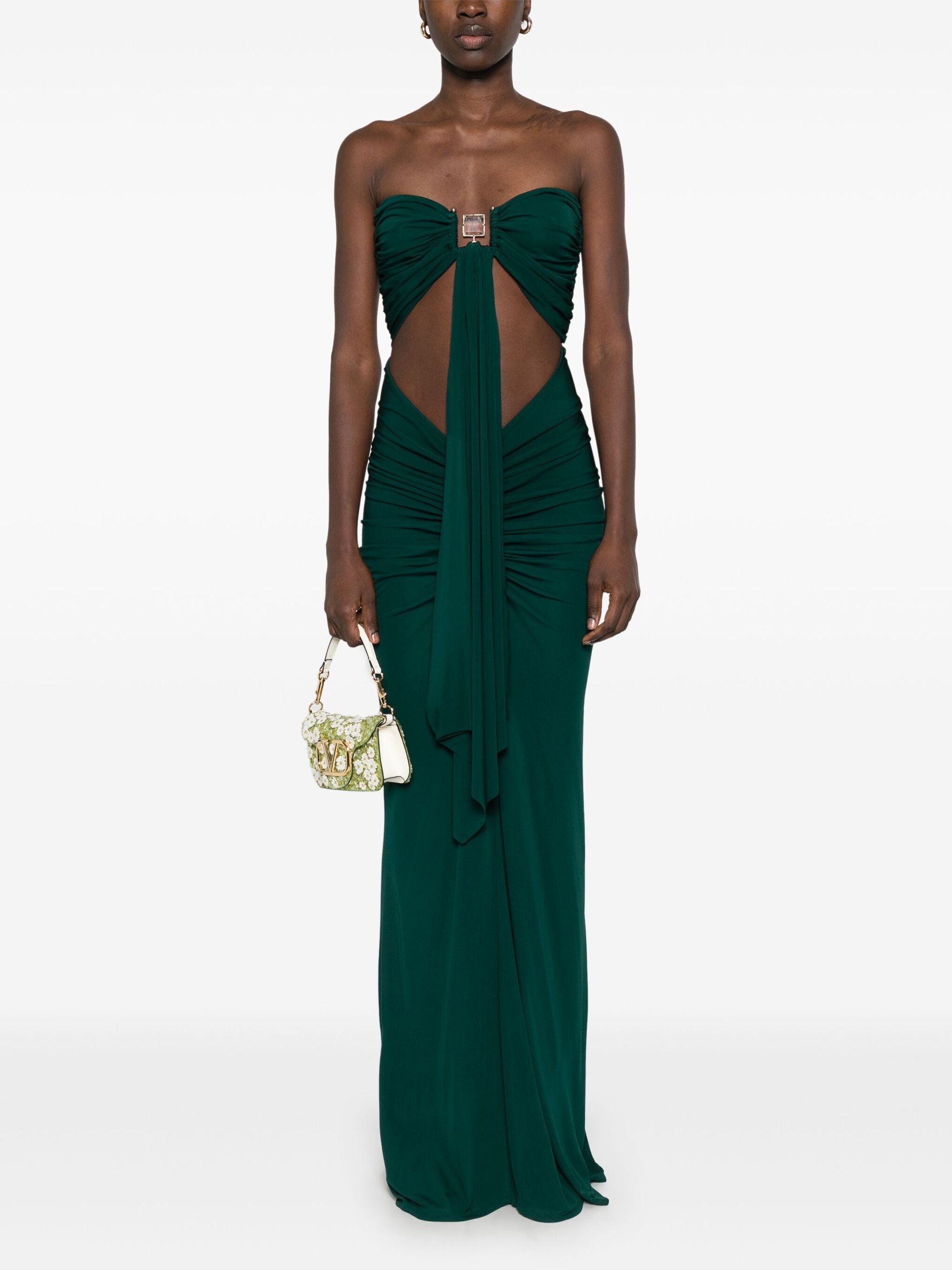 Gemstone-embellished Maxi Dress - 3