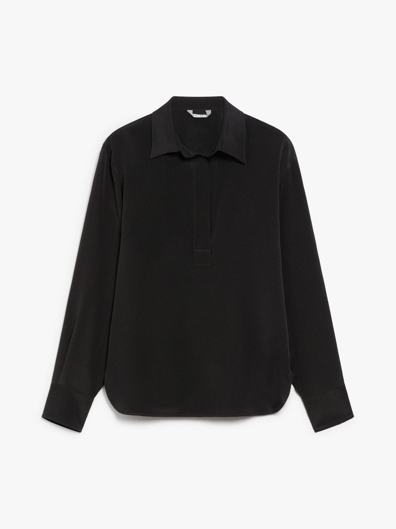 ZANZERO Silk crêpe de Chine shirt 1